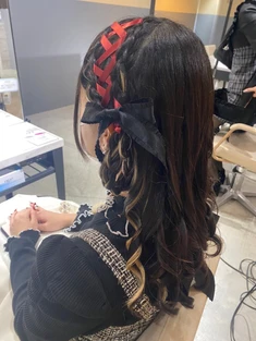 体育祭 ライブヘアアレンジ