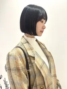 KENJEyokohama 前下がりボブ by KENJE yokohama Smart Salon【ケンジ横浜スマートサロン】