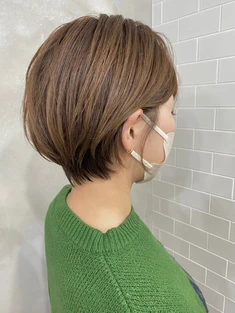 収まり○丸みショートミニボブ by LoRE hair coordinate 京都駅前店<br/>【ロアヘアーコーディネート】