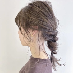 ヘアアレンジ 編み込みヘア