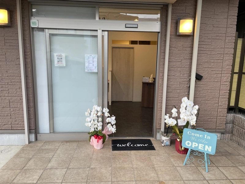 ヘアカラーサロンクルール店内